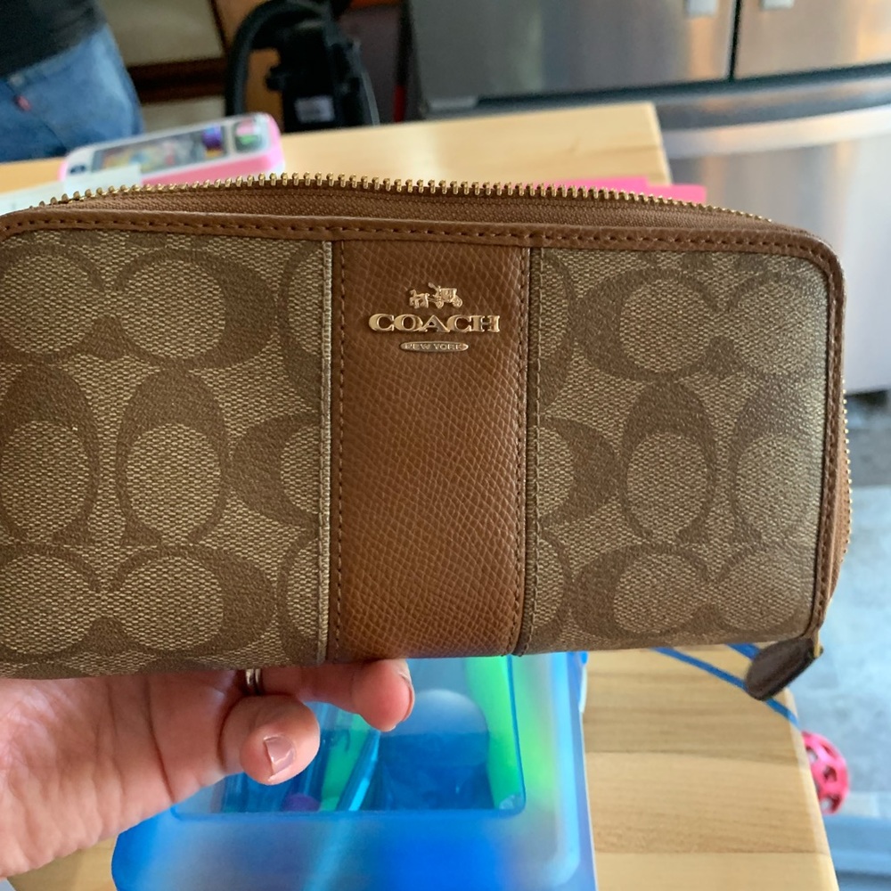 Authentic Coach wallet